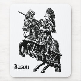 Mousepad Vintage - Mouse Cavaleiro Medieval