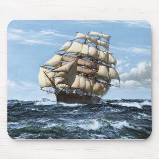 Mousepad Vintage naves (Frente)