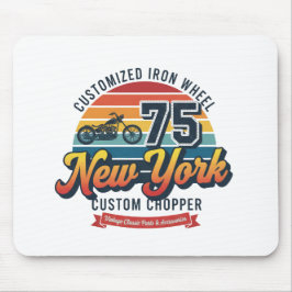 Mousepad Vintage New York Chopper 75 Sunset