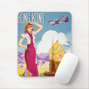 Mousepad Vintage Northwest Airlines Advertising Poster