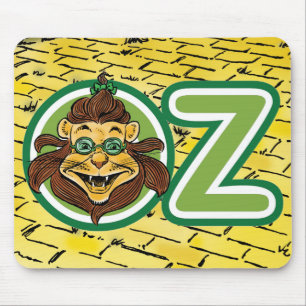 Mousepad Vintage O Mágico de Oz, Leão na Letra O