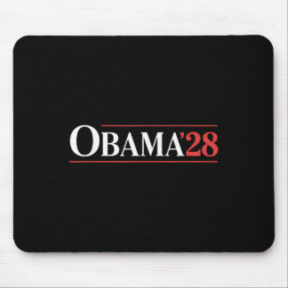 Mousepad Vintage Obama 2028 Engraçado Eleição Política Patr