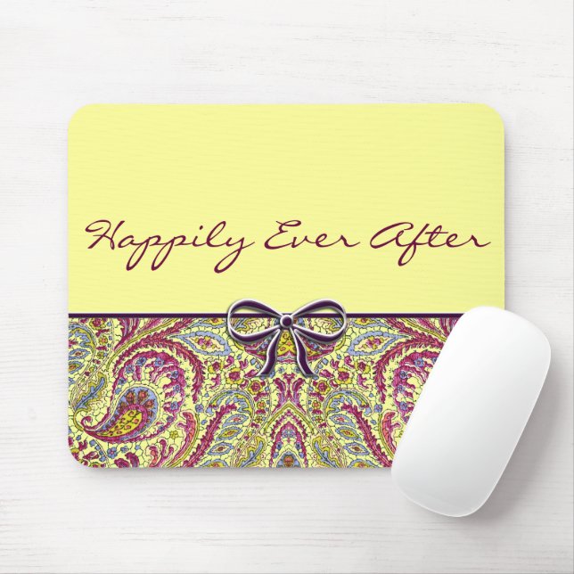 Mousepad Vintage Paisley (Com mouse)