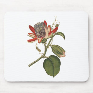 Mousepad Vintage Passion Flower