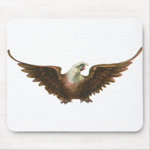 Mousepad Vintage Patriotism American Bald Eagle Bird Voando
