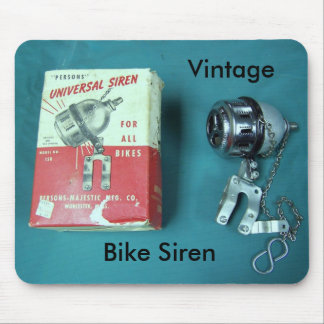 Mousepad Vintage, Pearson, sirene da bicicleta