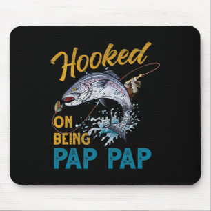 Mousepad Vintage Preso Por Ser Pap Pap Engraçado Dia Dos Pa