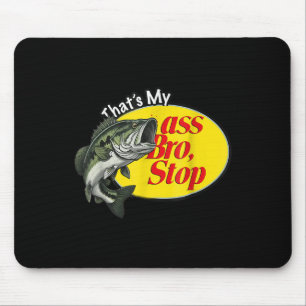 Mousepad Vintage Que Meu Irmão Pára De Pescar Engraçado