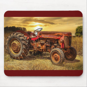 Mousepad Vintage Red Fazenda Trator