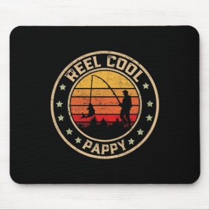 Mousepad Vintage Reel Legal Pappy Fish Pesca Funny Fa