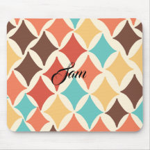 Vintage Retro Diamond Shapes