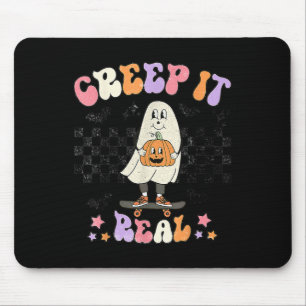 Mousepad Vintage Retro Halloween Creme de verdade