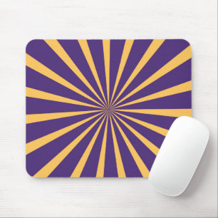 Mousepad Vintage Roxo e Amarelo