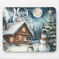 Vintage/Rustic/Snowman/Natal