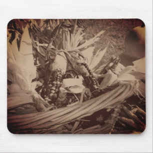 Mousepad Vintage Sepia Indian Corn