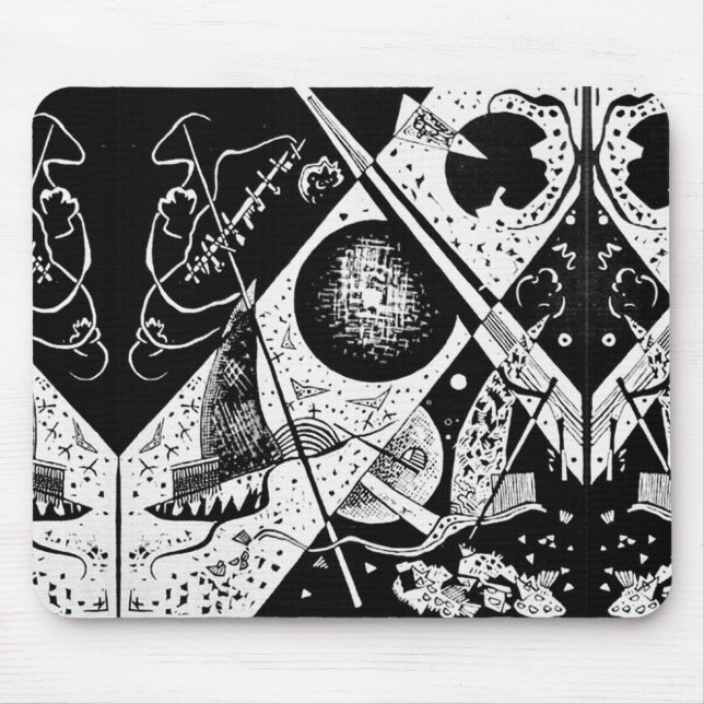 Mousepad Vintage "Small Worlds VI" - Arte Kandinsky (Frente)