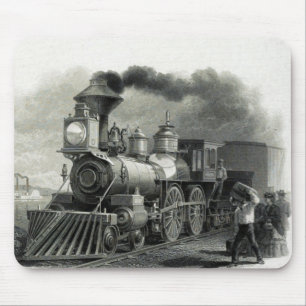 Mousepad Vintage Steam Train
