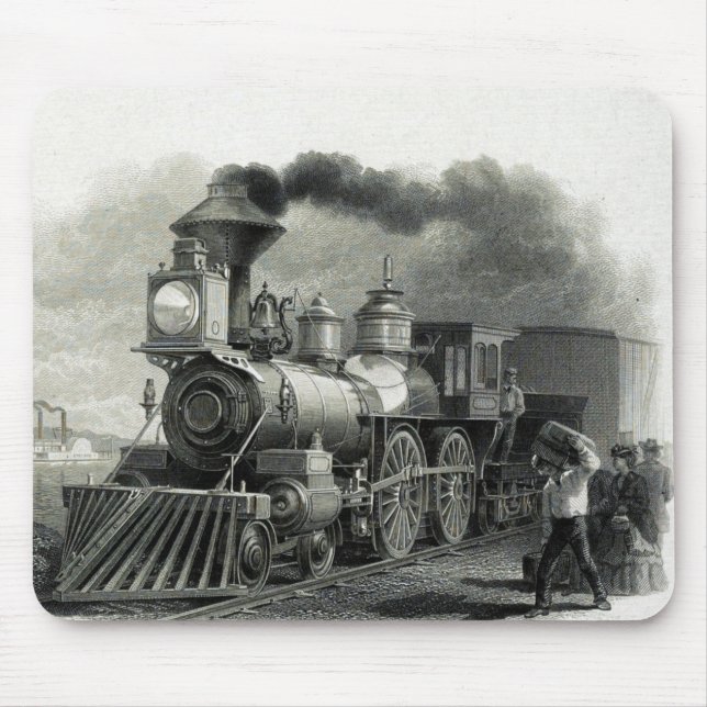 Mousepad Vintage Steam Train (Frente)
