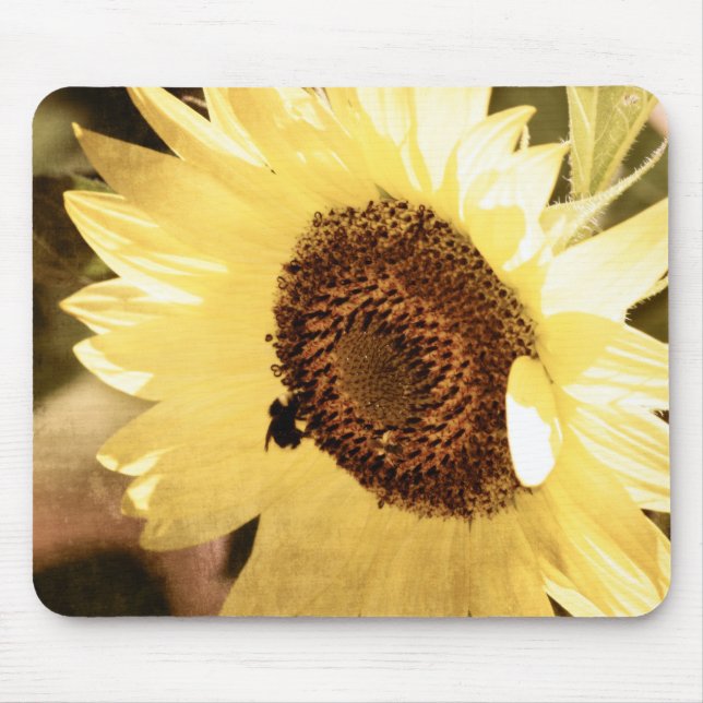 Mousepad Vintage Sunflower (Frente)