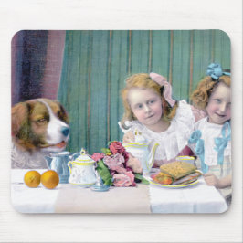 Mousepad Vintage Tea Party