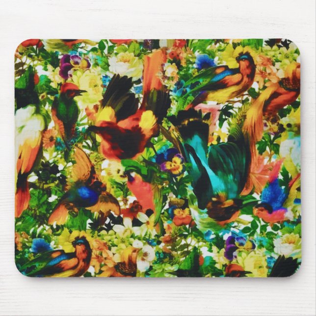 Mousepad Vintage Tropical Jungle Wilrrots (Frente)
