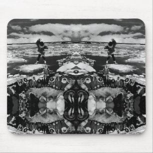 Mousepad Vintage USA Alaska eskimo lança-cobertor Mouse Pa