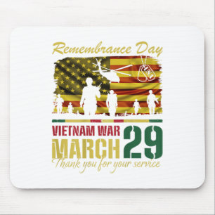 Mousepad Vintage, Veterano da Guerra do Vietnã Orgulhoso 29