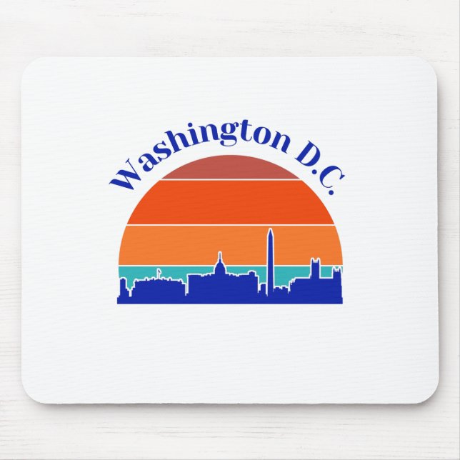 Mousepad Vintage Washington D.C. (Frente)