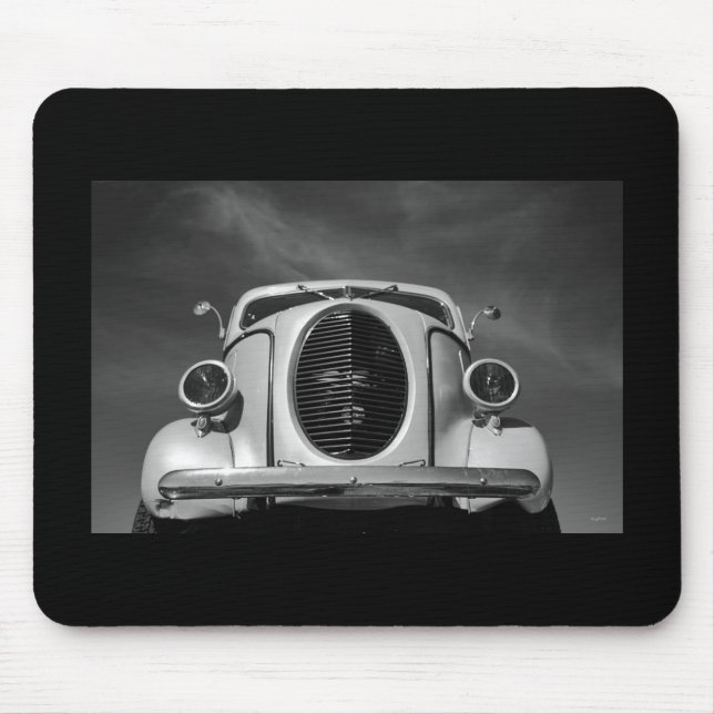 Mousepad Vintage White Truck (Frente)
