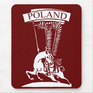 Mousepad Vintage Winged Hussar polonês