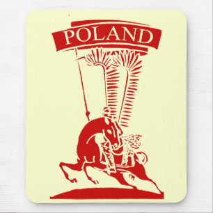 Mousepad Vintage Winged Hussar polonês