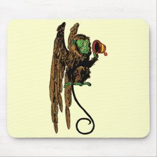 Mousepad Vintage Wizard of Oz, Mau do Chapéu Macaco Voador