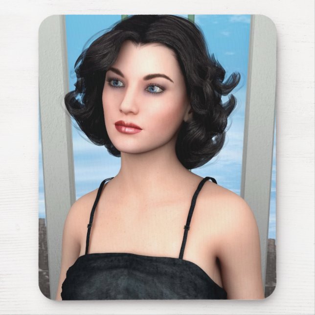 Mousepad Vintage Woman (Frente)