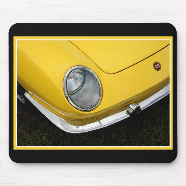 Mousepad Vintage Yellow (Frente)