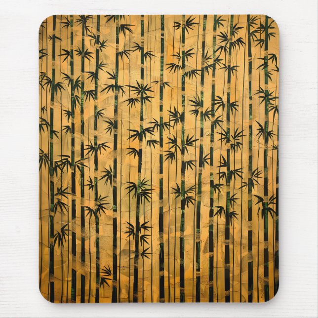 Mousepad Vintage Zen Forest Bamboo (Frente)