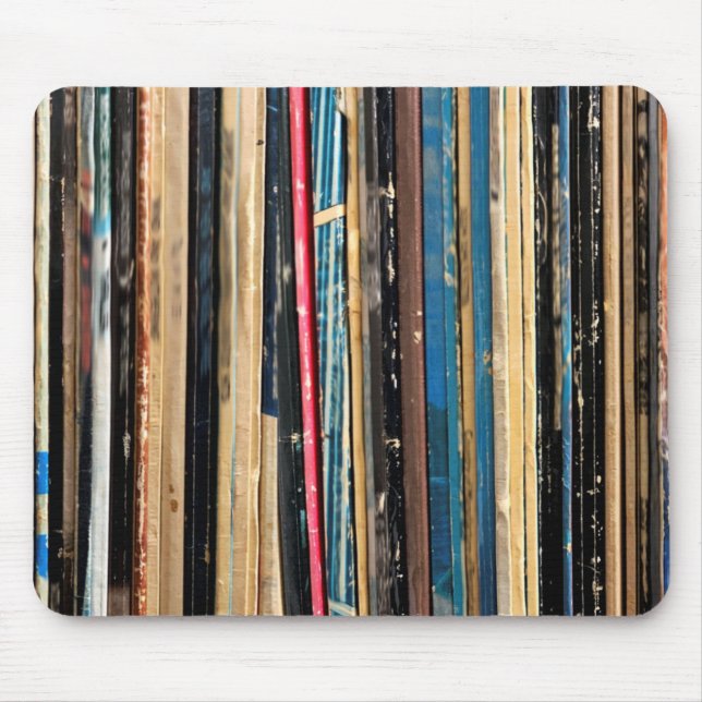 Mousepad Vinyl Record Collector DJ Music Lovers Gift (Frente)