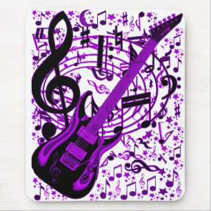 Mousepad Violão Roxo