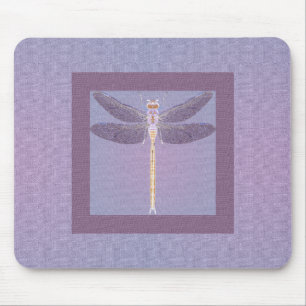 Mousepad Violet Dragonfly