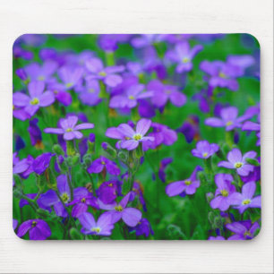 Mousepad Violet Flowers