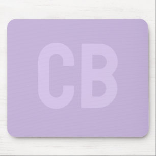 Mousepad Violeta Suave de Cor de Tendência