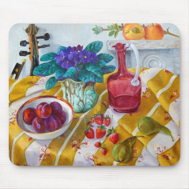 Mousepad Violetas africanas 2012 (Frente)