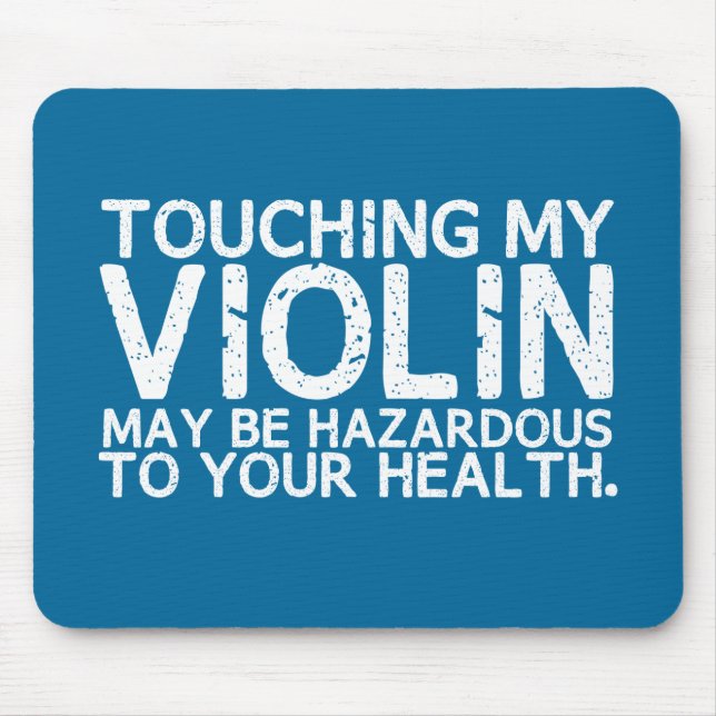 Mousepad Violin Hazard (Frente)