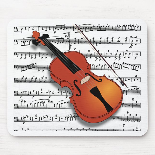 Mousepad Violin Lover_ (Frente)