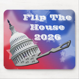 Mousepad Vire a Casa para Votar Azul em 2026