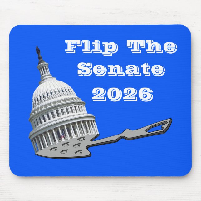Mousepad Vire a Votação do Senado Azul 2026 (Frente)