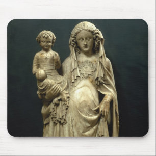 Mousepad Virgin e criança, c.1375 (alabastro)