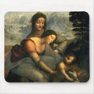 Mousepad Virgin e criança com St Anne, c.1510