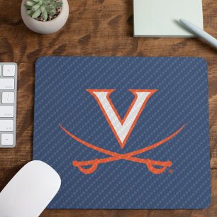 Mousepad Virginia Cavaliers Fibra de Carbono