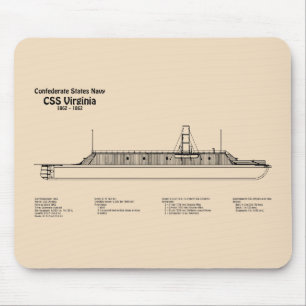 Mousepad Virgínia CSS - Planos de Impressão Bluetooth de En