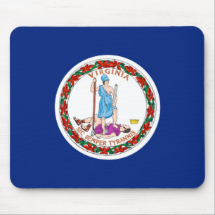 Mousepad Virginia State Flag Design